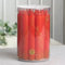 CandleCorner Weihnachtskerzen Premium-Baumkerzen Trend (20er Dose), Orient-orange