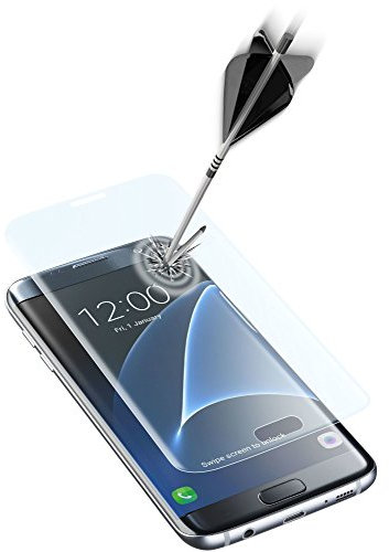 Cellularline zweite Glas Ultra gebogen Displayschutzfolie für Samsung Galaxy S7 Edge
