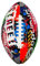 OPTIMUM Street, Pallone da Football Americano Uomo, Multicolore, Mini