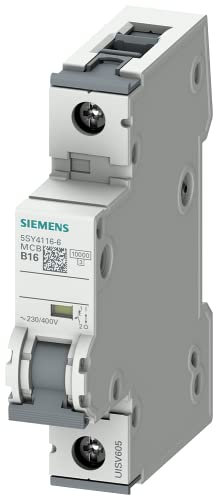 Siemens Automatikschalter 70 Zubehör 10ka Curve-b 1-polig 16a…