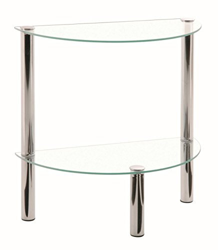 Haku Beistelltisch Emden 90241 Beistelltische Chrom L/B/H ca. 45/22/47 cm