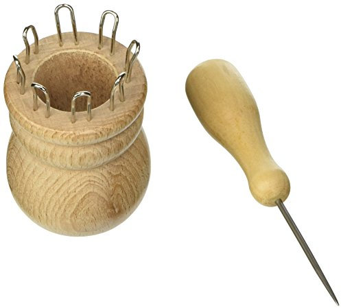 Efco Stricken Nancy 2 Teile blank, braun