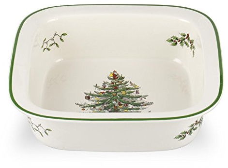 Spode Christmas Tree Square Baker