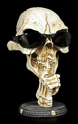 Brillenhalter - Skelett Figur Deko