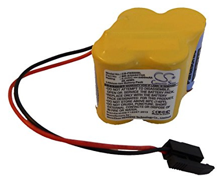 vhbw Batterie kompatibel mit Ge Fanuc Amplifier Alpha iSV, Amplifier BETA iSV Raid-Controller (2900 mAh, 6 V, Li-MnO2) - Ersatz für BR-2/3AGCT4A, A06B-6114-K504