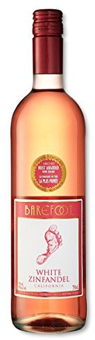 Barefoot White Zinfandel 750ml (Packung mit 6 x 75cl)