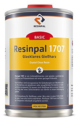 2 kg Gießharz Resinpal 1707 + 40 g Härter