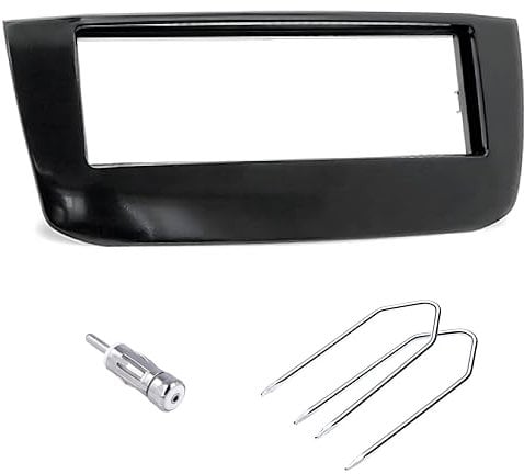 Sound-way Kit Montaggio Adattatore Autoradio, Mascherina 1 DIN Compatibile con FiatPunto (199/310) 2009-2018 / Linea (323) 2012-2018 / Punto Evo