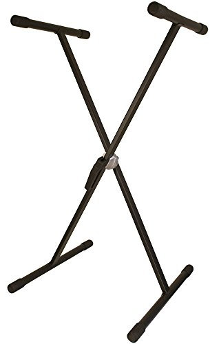 TGI TGKS1 Keyboard Stand with Removable Arms - Black