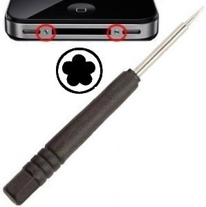 itronik® Pentalobe Schraubendreher Schraubenzieher kompatibel mit MacBook iPhone 4 4s 5 5S 5SE Werkzeug 5-Kant Torx