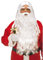 NET TOYS Deluxe Weihnachtsmann Perücke mit Bart Nikolaus Santa Claus Weihnachtsperücke Nikolausperücke Knecht Ruprecht