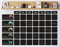 Klebefieber Tafelfolie Familienplaner Tafelfolie B x H: 60cm x 37cm Farbe: schwarz
