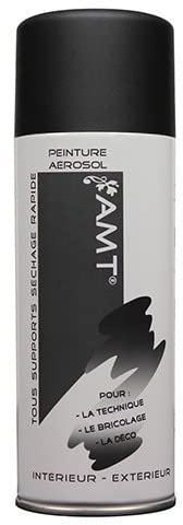 Peinture aérosol Noir mat