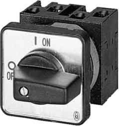 Eaton 038854 Ein-aus-Schalter, Kontakte: 1, 20 A, Frontschild: 0-1, 45 Grad, Rastend, Einbau