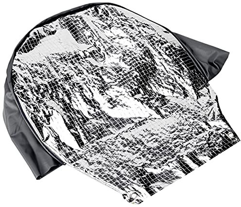 Hindermann Radschutzhülle mit Sonnenreflektion 1-Achs-Wohnwagen