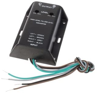ACV Elektronischer High Low Level Adapter Konverter Cinch bis zu 2 x 40 Watt Sinus