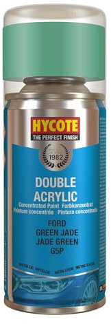 Hycote Double Acrylic Aerosol Car Spray Paint, Ford - Green Jade, 150 ml