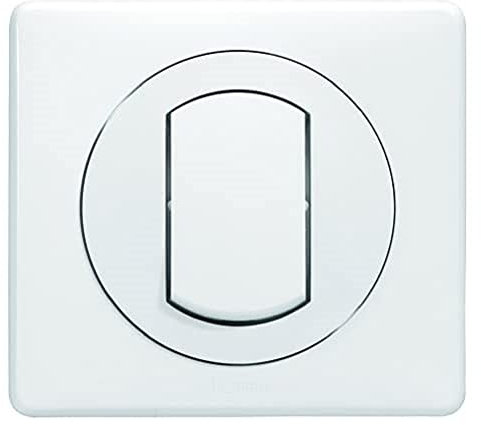 Legrand Celiane LEG99161 - Interruttore/deviatore completo e a tenuta stagna, 10 A, colore: Bianco