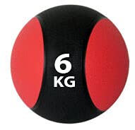 Lisaro Medizinball Classic - Kunstleder/Medizinbälle aus Gummi Kunstleder Gr. 6 - KG
