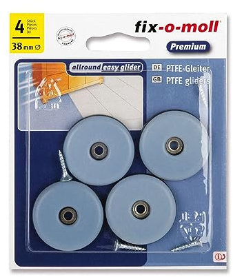 suki Selbstklebende Filzgleiter für glattem Boden Sensible beige Durchmesser 25 mm Dicke 45 mm 9-teilig