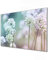 banjado Glas Magnettafel (90 x 60cm) - Magnetwand Glas - Magnetpinnwand als Memoboard - Pinnwand Magnettafel Küche, Büro, Kinderzimmer - Lauchblüte