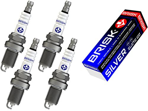 Brisk – Silver DR17YS 1351, Zündkerzen, Benzin, LPG CNG Autogas, 1 Stück