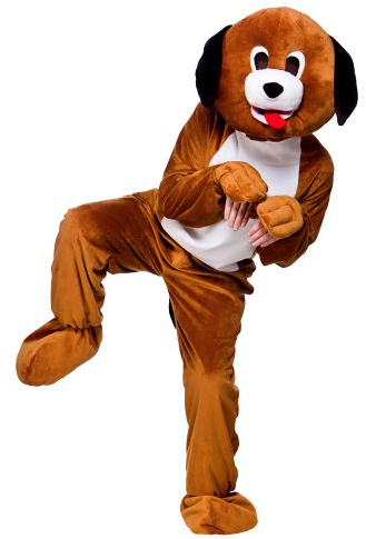 Mascot Puppy Dog Mascot Adult Mascot & Animal Costumes | Ladies Mens Children's Entertainer Outfits | Fancy Dress
