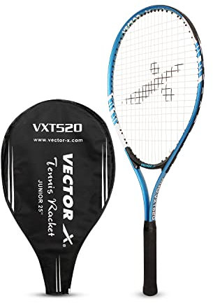Vector X VXT-520 Tennisschläger mit 3/4-Abdeckung, 58,4 cm, Blau