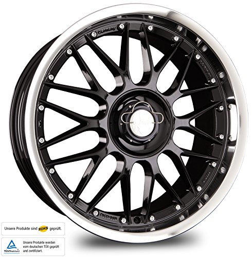 KESKIN KT4 BLACK LIP POLISH 8,5x18 ET30 5.00x100.00 Hub Hole 72.60 mm - Alu felgen