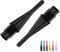 BULL'S Longlife Short 6mm(2ba), schwarz, 1