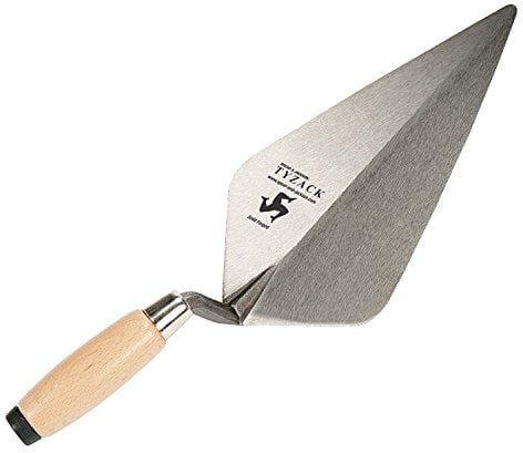 Spear & Jackson 10110V Tyzack Maurerkelle, breites Endstück, Holzgriff, 25,4 cm