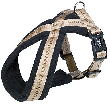 Nobby Komfort Geschirr Soft Grip, beige Bauch: 35-50 cm, B: 25/50 mm, 1 Stück