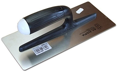 SPATOLA INOX con bordi arrotondati - Dimensioni cm 28x12 - Spessore lama mm 0.5