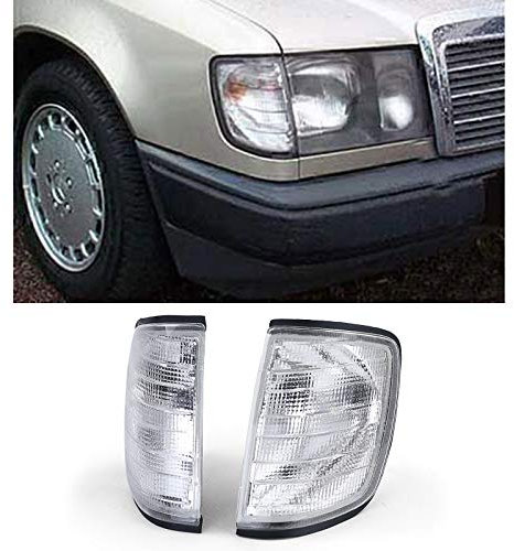 Carparts-Online Blinker Weiss Paar für Mercedes E-Klasse W124 C124 S124 85-95