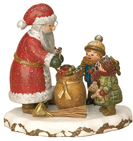 Hubrig Volkskunst Winterkinder Danke, lieber Weihnachtsmann * Höhe 9cm