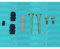 Autofren Seinsa D7034C - Kit Manicotti Di Guida, Pinza Freno