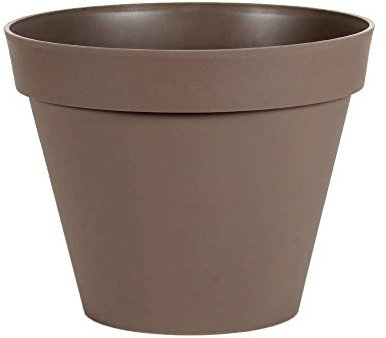 Eda : Pot Rond Toscane : Taupe, D.40cm
