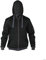 DASSY® Pulse Sweatshirt-Jacke - Größe XL - SCHWARZ/ANTHRAZITGRAU