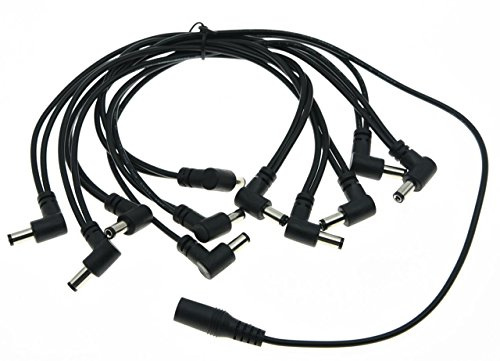kaish 11 Way Gitarre Effekt Pedal Daisy Kette Pedale Netzteil Splitter Kabel