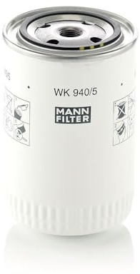 MANN-FILTER WK 940/5 Kraftstofffilter - für Off-Highway Anwendungen | Für Off-Highway, Schutz des Kraftstoffsystems, Injektorschutz, Zuverlässige Kraftstoffversorgung, Echte OE-Technologie