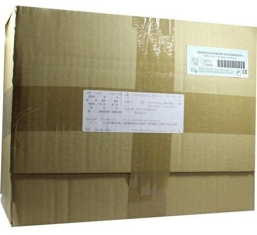 ÜBERSCHUHE Mehrfachgebrauch CPE/Vlies 100 St
