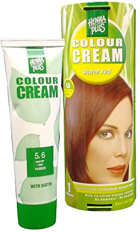 HENNAPLUS Colour Cream warm red 5,6 60 ml