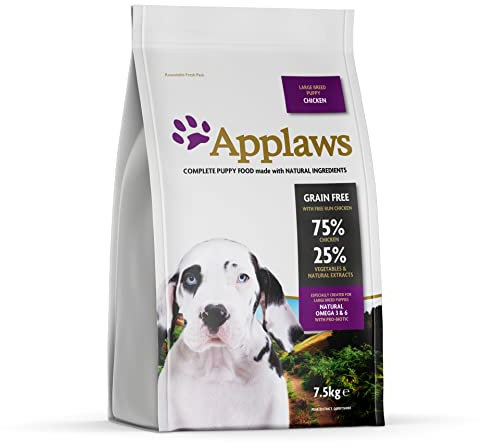 Applaws Natural, Complete Dry Dog Food 7.5kg Large Breed Puppy Chicken