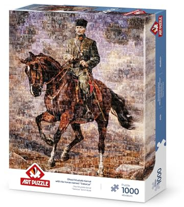 Unbekannt Heidi heidi4406 Ghazi Mustafa Kemal zu Pferd SAKARYA Art Puzzle (1000 Teile)