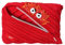 ZIPIT Talking Monstar Jumbo Federmäppchen, Rot