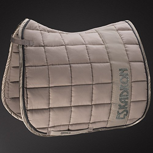Eskadron Platinum Schabracke CO BigSquare - ARTECO Farbe Taupe, Größe Pony-Dressur