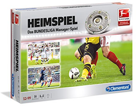 Clementoni 69800.4 - Heimspiel-Das große Bundesliga Manager-Spiel, Brettspiel