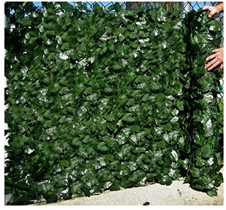 Best Artificial English Ivy Leaf Screening 3m x 1.5m Privacy Hedging Wall Landscaping Garden Fence **UV Fade Protected** (2)