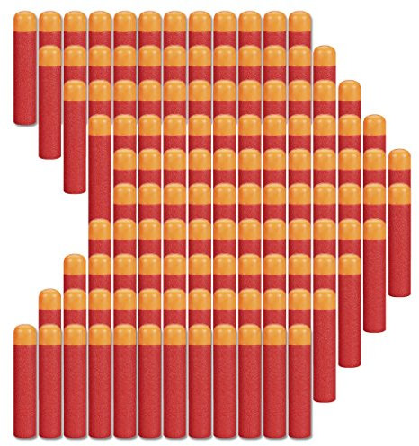 COCOSO 120er 9,5cm Schaumstoff Darts Nachfüllpack für alle NERF N-Strike Elite Mega Centurion Blaster Spielzeuggewehre, Nerf Zubehör