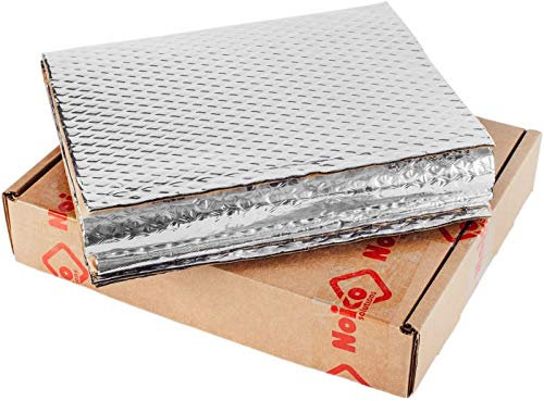 Noico da 2 mm 0,95 mq Isolante insonorizzante per auto, Fonoassorbente Butilico da Auto, Isolamento Acustico e Smorzamento di vibrazioni